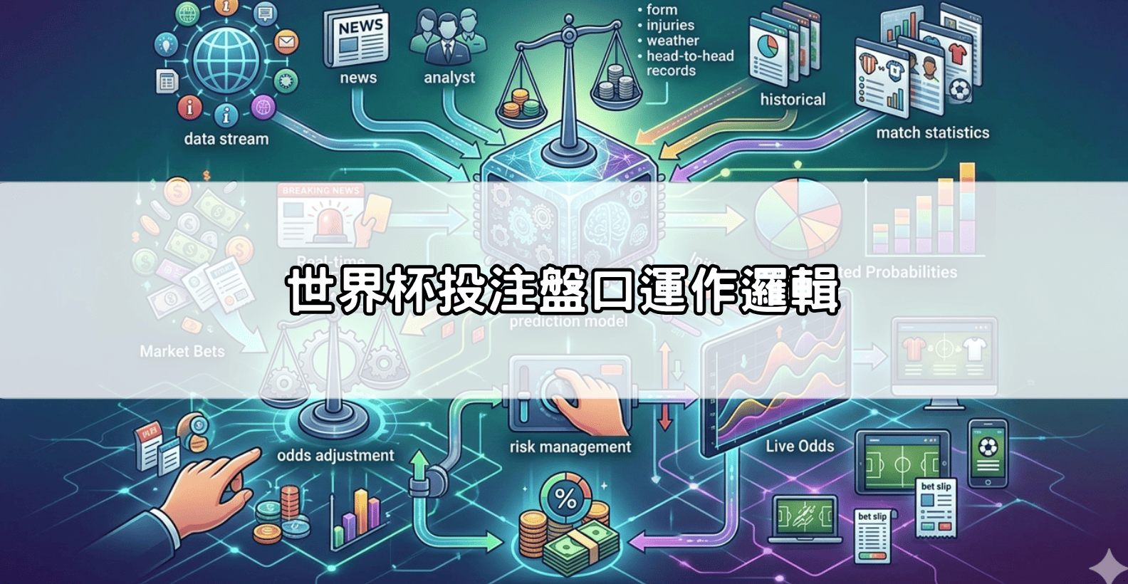 世界杯投注盤口運作邏輯